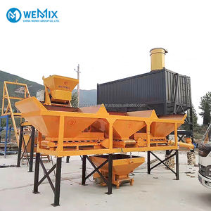 HZS25 Electric <b>Small</b> Concrete Batching Plant Ready Mix Line New PLC WEMIX Brand Long Service Life Construction Industries <b>Cement</b> - Product Image 1