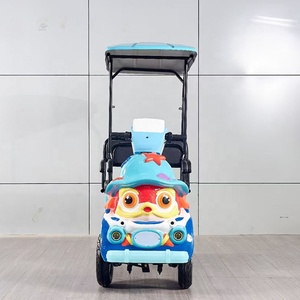 <span class=keywords><strong>Carrello</strong></span> da Golf Elettrico a Quattro Ruote con Sedili per Passeggeri, Nuovo Modello Club Car a Quattro Posti, <span class=keywords><strong>Porta</strong></span> del Garage - Product Image 2