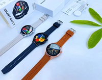 Reloj Inteligente Android V21 Pro para Llamadas, Monitor de Salud y Ejercicio, Monitor de Frecuencia Cardíaca y Sueño, Cargador Inalámbrico, Caja de Aleación, Silicona