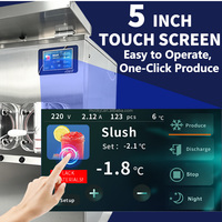 Mvckyi Single Charm Slush Machine Commerciële BuzzBallz Ready-to-Go Cocktail Granizadora Frozen Slush Italiaanse IJsmachine