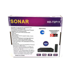 Décodeur TNT Full HD DVB-T2 à succès avec processeur double cœur, prise en charge Wi-Fi, Ethernet, USB et résolution 1080P - Product Image 2