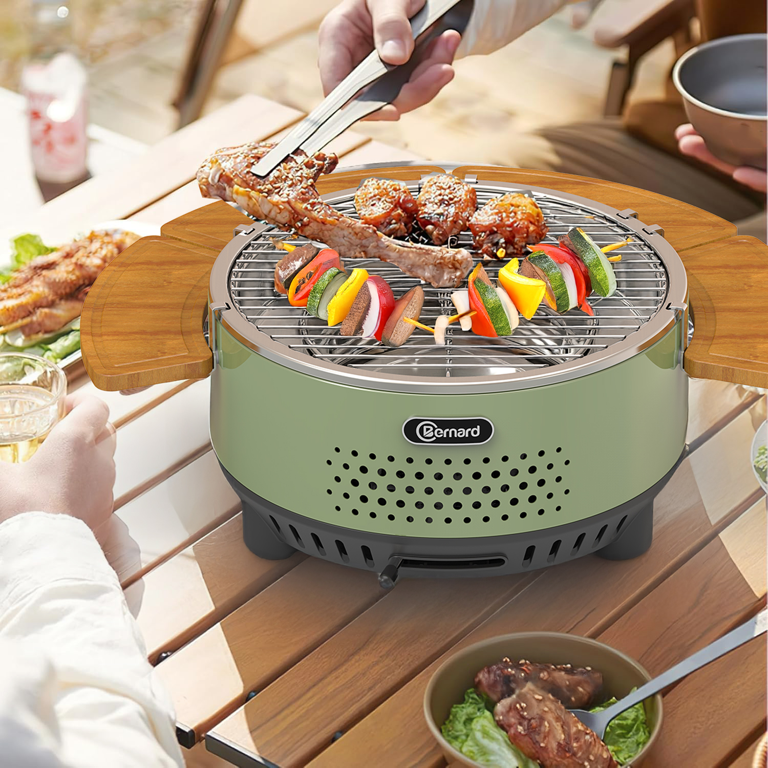 Korean Bbq Smokeless Bbq Grill Outdoor Barbecue Lotus Grill Review
