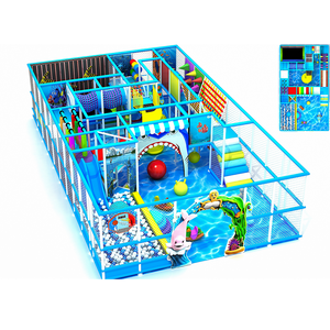 Ocean <b>Indoor</b> Playground PE Plastic <b>Slide</b> Soft Play Area for Kids Daycare Adventure Park Shopping Mall Use Tongyao Brand 500kg - Product Image 2