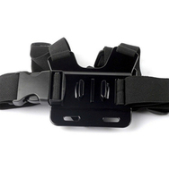 Support de poitrine universel pour caméras d'action GoPro 14 13 DJI Insta360, harnais corporel réglable pour le vélo, le ski, les vlogs vidéo