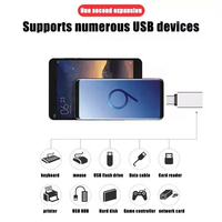 Adaptador de carga rápida a C Bloqueador DE DATOS USB Escudo DE DATOS USB Proteger el teléfono inteligente de la estación de carga pública Artículos promocionales