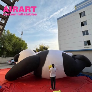 Mascota de la <span class=keywords><strong>película</strong></span> Exhibición Panda grande inflable, modelo animal Adornos de <span class=keywords><strong>película</strong></span> de Panda lindo inflable - Product Image 2