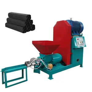 New Charcoal Making Machine with Rod and Biomass Briquetting Includes Carbonization Furnace and Reliable Engine