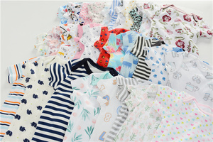 Random Shipments <b>Baby</b> <b>Rompers</b> Blank Certified <b>Plain</b> <b>White</b> Cotton <b>Baby</b> Bodysuit <b>Baby</b> - Product Image 6