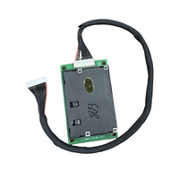 Módulo Lector de Tarjetas Inteligentes sin Contacto Mini USB/RS232 ISO14443 RFID, Lector de Tarjetas PSAM, HCC-T10-MX4