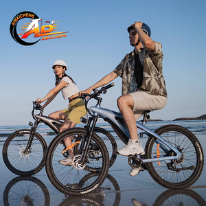Nouveau Vélo Électrique Q5 Brushless avec Batterie Lithium 48V, Moteur Arrière, Cadre en Aluminium, Freins à Disque, Vélo de Ville Sportif, Hybride Route/Montagne pour Adultes, Chine - Product Image 1