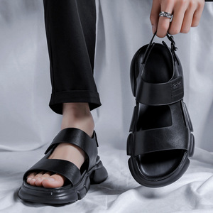 Zapatos de Hombre para Verano 2026, con Suela Gruesa, Aumentan la Estatura, de Cuero Genuino, Estilo Slip-On para Exteriores - Product Image 6