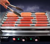 Machine de gril de hot-dog ETON, machine à saucisse de rouleau de hot-dog électrique commercial, gril de hot-dog 11 rouleaux