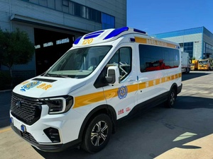 Ambulancia Nueva de Fábrica China, Vehículo Médico Móvil con Equipo de Tránsito, Vehículo de Primeros Auxilios Diésel, Ambulancia Móvil de UCI - Product Image 2