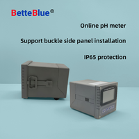 BetteBlue Industrial Online pH Meter Sensor Double Salt Bridge 0.6MPA Monitor untuk Kolam Renang dan Air Limbah