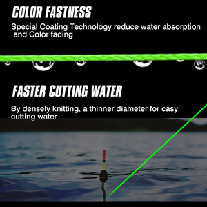 Línea Trenzada Multifilamento FJORD Multicolor de 300m y 8 Hilos, Flotante, de Alta Resistencia, Doble Conicidad, para Pesca en Lagos, Ríos, Océanos y Embarcaciones - Product Image 5