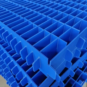 Giá tốt nhất sóng PP coroplast nhựa dao thẻ điện tử tách hộp lưới phụ tùng ô tô corflute ESD Spacer ngăn - Product Image 6