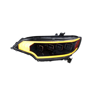 Phare de pare-chocs avant de haute qualité GK5 Guide de lumière LED feux de jour LED 4 lentilles phares pour <span class=keywords><strong>Honda</strong></span> Fit Jazz 2014-2020 - Product Image 5
