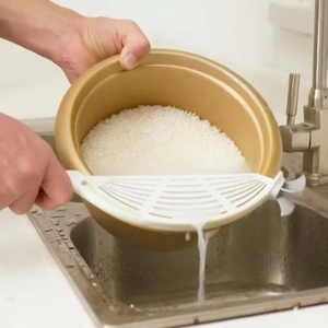 Nuevo utensilio ecológico plegable para lavar arroz, herramienta multiusos para remojar y colar, limpiador de cocina creativo de plástico - Product Image 6