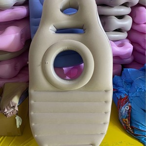 <strong>Inflatable</strong> PVC Maternity Mattress Environmentally Friendly Concave Flocking Thickened Indoor Outdoor Universal Mat <strong>Pool</strong> <strong>Floats</strong> - Product Image 2