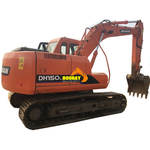 รถขุดดิน Doosan DH150LC-7 ปี 2020 มือสองจากจีน น้ำหนัก 14.8 ตัน ความจุบุ้งกี๋ 0.7 ลูกบาศก์เมตร รถขุดไฮดรอลิกขนาดใหญ่แบบตีนตะขาบสำหรับขาย - Product Image 4