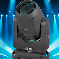 Luz Móvil de Cabeza Móvil de 295W, 2 Prismas OSR 295, Bombilla PLP 280, Luces de Escenario con Control DMX512 para DJ, Discoteca, Conciertos y Espectáculos en Vivo