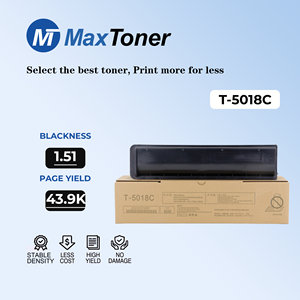 Cartouche de toner compatible MaxToner haute performance T-5018 T5018 pour copieurs <span class=keywords><strong>Toshiba</strong></span> E-STUDIO 2518A 3018A 3518A 4518A 5018A - Product Image 1