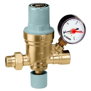 Gruppo di riempimento automatico con indicatore e manometro da 1/2 per impianti idrici - Product Image 1