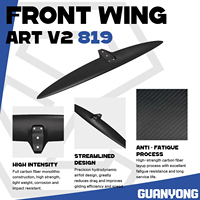 Aile avant en fibre de carbone Axis Hydrofoil Art V2 819, 647 cm², AR9.98, pour hydrofoil à pompe, personnalisable OEM ODM, vente en gros, Nouveauté 2026