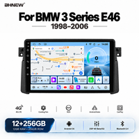 Lecteur DVD de voiture BHNEW, autoradio Android pour BMW Série 3 E46 1998-2006, tableau de bord, CarPlay sans fil, autoradio, navigation GPS, DSP