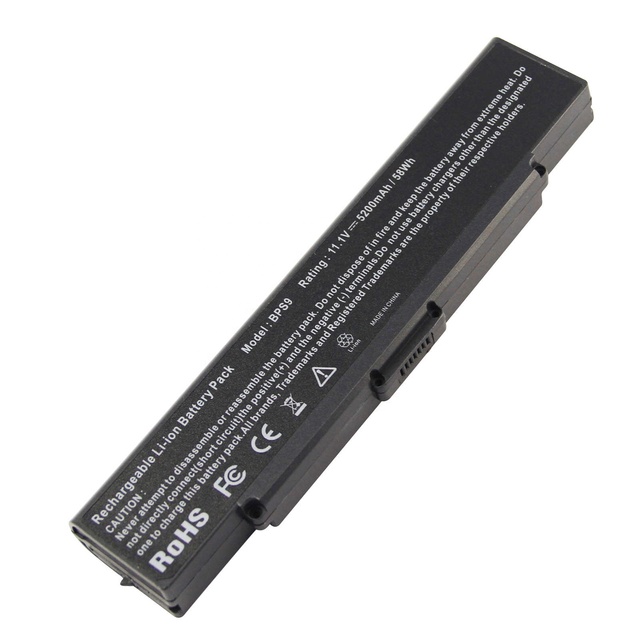 2021 Hot sale laptop battery for Sony Vaio VGP-BPS9 GP-BPL9 VGP-BPS9A/B VGP-BPS9/B Series