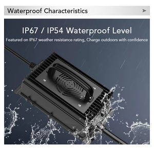 Cargador Inteligente Impermeable de 1200W para Baterías Lifepo4 de 24V 48v 60V 72V 84V, para Motores de Barcos, Montacargas y Carritos de <span class=keywords><strong>Golf</strong></span> - Product Image 1