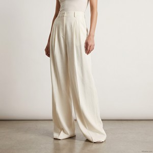 <span class=keywords><strong>Pantaloni</strong></span> Larghi in Lino Personalizzati all'Ingrosso da Donna, Vestibilità Ampia, Lunghezza Interna Gamba <span class=keywords><strong>34</strong></span> Pollici, Stile Resort, Extra Lunghi - Product Image 1