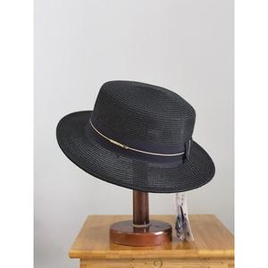 Women's <b>Straw</b> <b>Hat</b> Flat Top Sun Protection Beach Khaki Black Gray Beige Breathable Windproof Sunshade Casual Daywear - Product Image 3
