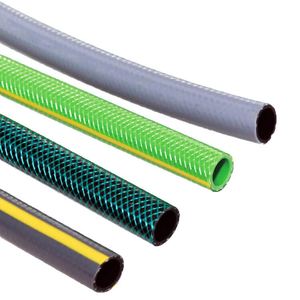 Tuyau plat en PVC bleu et orange avec sortie de 2 pouces pour l'irrigation - Product Image 2