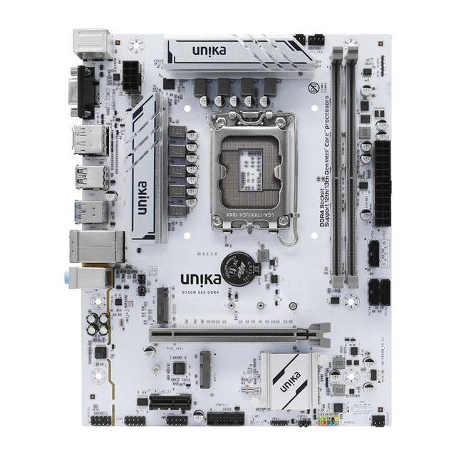 Excellent Quality UNIKA UN-B760M666 DDR4 BLIZZARDS Motherboard B760/LGA1700Supports 12/13/14 Generation CPUs Factory Price
