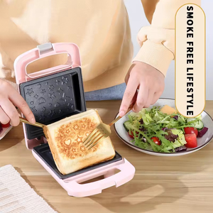 Tostadora y <span class=keywords><strong>Sandwichera</strong></span> 2026 para Desayunos, Prensa para Paninis, Máquina para Hacer Paninis - Product Image 4