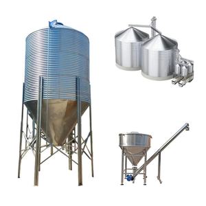 ไซโลเก็บอาหารสัตว์สำหรับเครื่องให้อาหารไก่เนื้ออัตโนมัติเต็มรูปแบบ อุปกรณ์ฟาร์มสัตว์ปีกสำหรับระบบเพาะพันธุ์และให้อาหารไก่ - Product Image 6