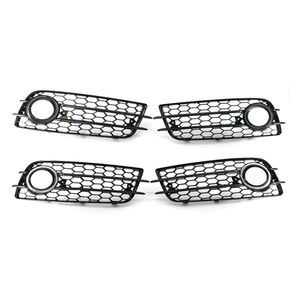 Paire de <span class=keywords><strong>calandre</strong></span> antibrouillard avant en nid d'abeille pour <span class=keywords><strong>Audi</strong></span> <span class=keywords><strong>A4</strong></span> <span class=keywords><strong>B8</strong></span> <span class=keywords><strong>S</strong></span>-<span class=keywords><strong>Line</strong></span> 2009-2013 8K0807682C 8K0807681C - Product Image 1