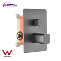 Sembowell Nouvelle Arrivée Mitigeur De Douche Mural En Laiton Robinet De Douche De Bain Dissimulé Robinet De Douche Avec Inverseur
