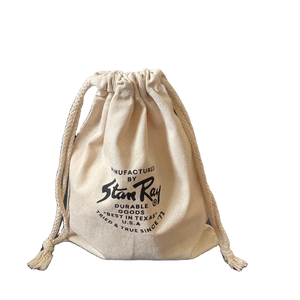 Pochette en toile de coton et lin personnalisée avec logo, sac à bijoux à cordon pour le rangement et l'emballage de bijoux - Product Image 6