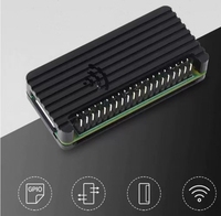 Raspberry Pi zéro/zéro 2w Single Board Boîtier métallique