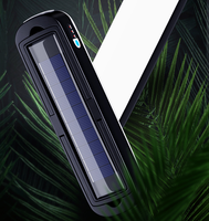 Lampe de poche LED Portable à suspendre, 40 pièces, lampe-torche solaire 2v pour Camp, Rechargeable, avec batterie externe
