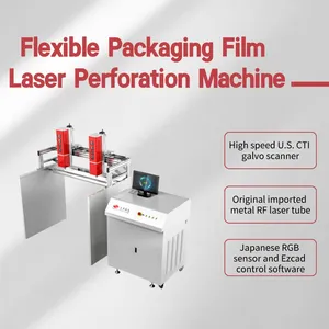 Sunic Double Heads Flexibele Verpakking Film Pakket Film Drukmachine Co2 Easy Tearing Line