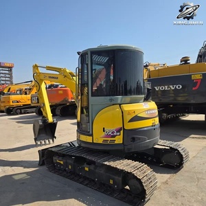 รถขุดตีนตะขาบยันม่าร์ 55 มือสอง ขนาด 5 ตัน บุ้งกี๋ 0.2 ลบ.ม. ของแท้จากญี่ปุ่น รถขุดขนาดเล็กสำหรับงานก่อสร้าง ชั่วโมงการใช้งานต่ำ สภาพดี - Product Image 6