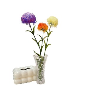 Flores artificiales Meiyu Craft, claveles de un solo tallo, flor decorativa de goma suave para el hogar, accesorios de boda, estilo minimalista - Product Image 5