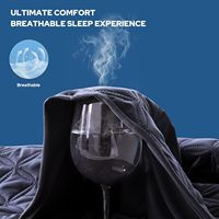 Protège-matelas en microfibre imperméable et silencieux, doux, respirant, lavable, fin, avec poches profondes