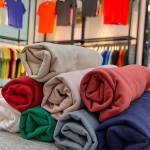 T-shirts vierges en coton 100% de haute qualité pour la vente en gros, T-shirts surdimensionnés épais pour impression personnalisée, T-shirt homme col rond - Product Image 3