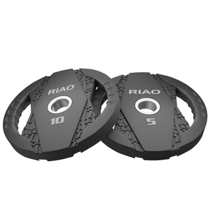 Nouveau modèle, <span class=keywords><strong>prix</strong></span> usine pour disques de poids en caoutchouc pour salle de sport, plaques de poids avec revêtement antidérapant, ensemble de disques de poids en caoutchouc. - Product Image 5