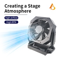 AICPOSE Équipement Professionnel : Machine à Ventilateur DMX avec Télécommande, Ventilateur de Scène, Machine à Brouillard DMX