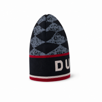Bonnet en tricot acrylique rayé personnalisé avec logo jacquard pour homme, idéal pour l'automne et l'hiver, léger et parfait pour l'extérieur – Vente en gros directe usine